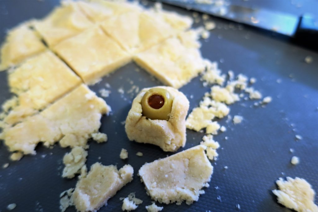 Olive and Parmesan Cheese Puffs Left Coast Crafted