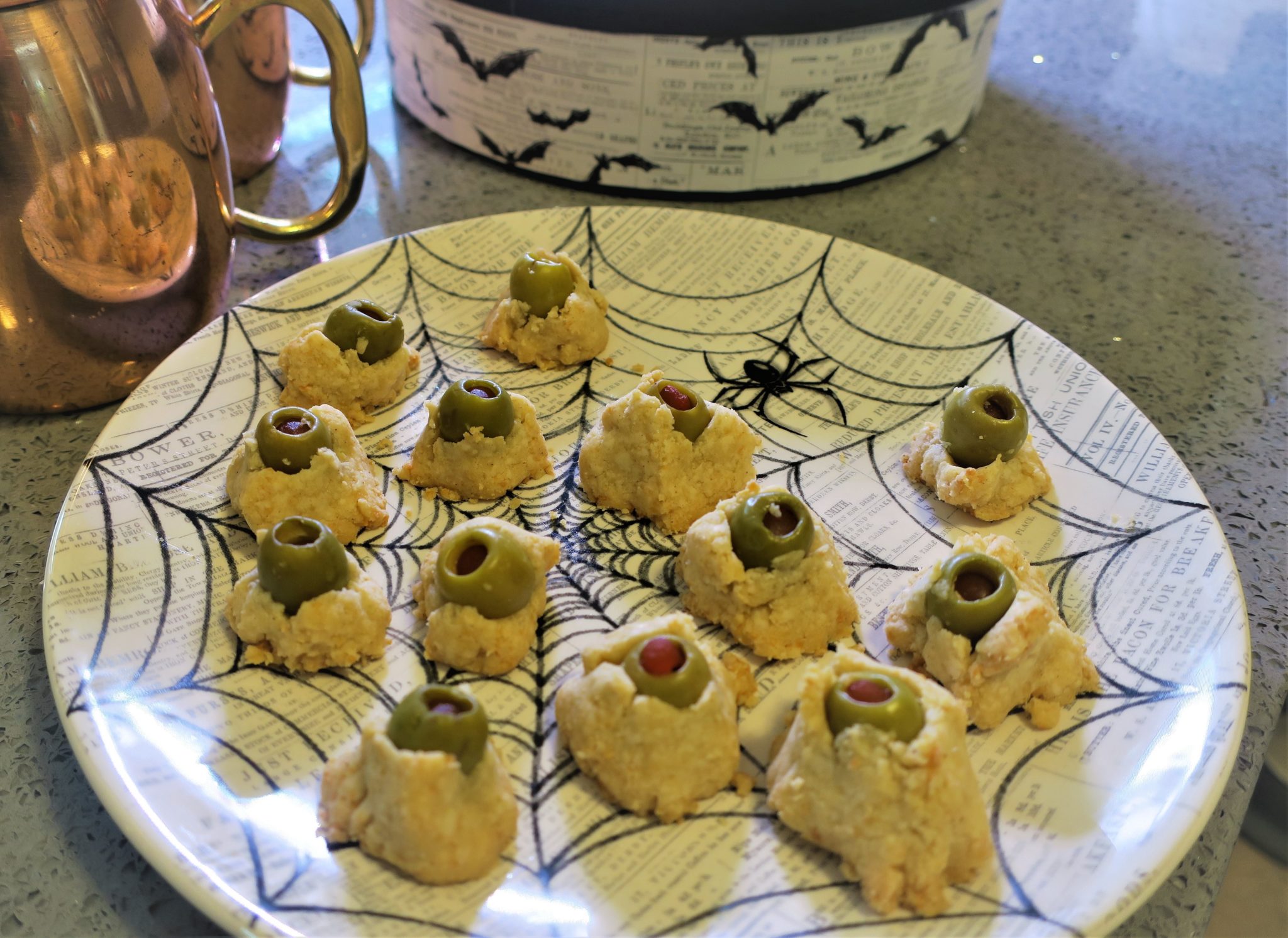 Olive and Parmesan Cheese Puffs Left Coast Crafted