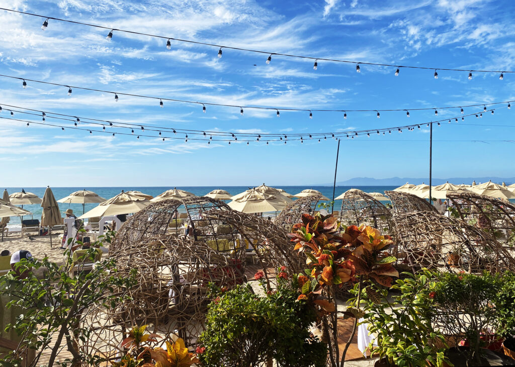 View of Los Muertos Beach in Puerto Vallarta